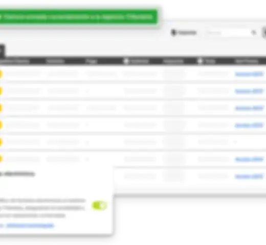 Captura del módulo de facturas con Veri*Factu dentro de EFI Suite